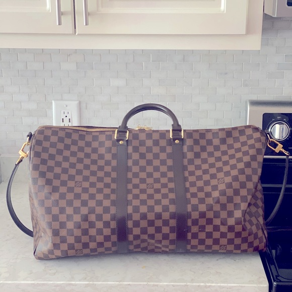 Louis Vuitton RGB Keepall Bandoulière 50 - Blue Weekenders, Bags -  LOU752876